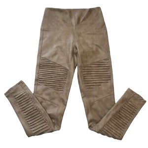 7 for all mankind Ribbed Faux Leather Leggings